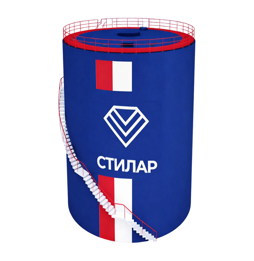 Цельносварной резервуар РВС для АЗС 15 м³ от завода-производителя